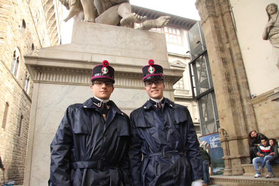 Police in Florence, Italy :  : Christopher Davies Photography