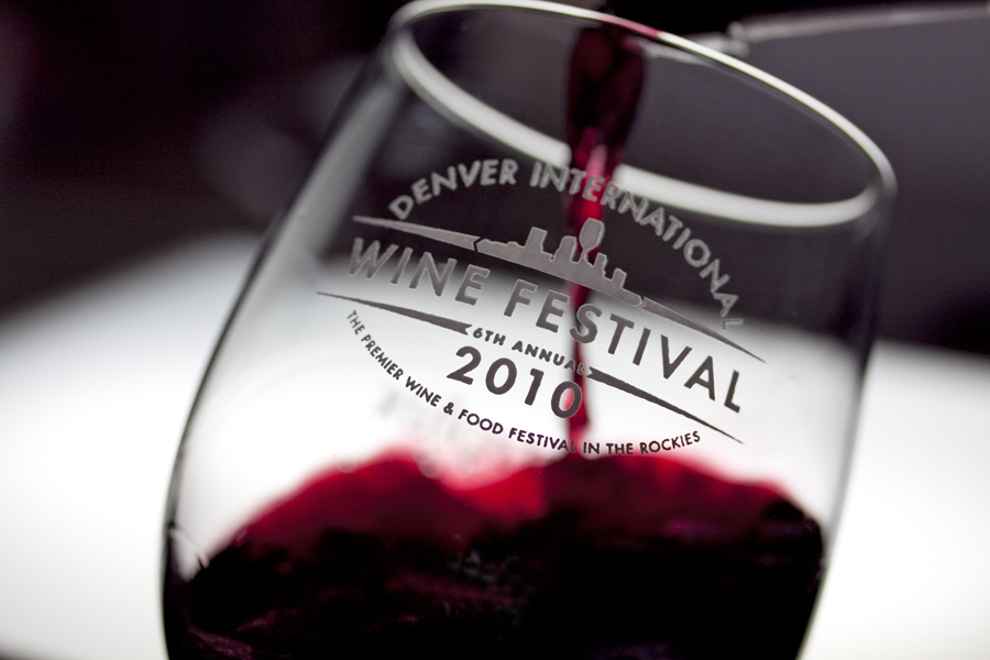 Denver International Wine Festival VIP Glass with Red Wine :  : Christopher Davies Photography