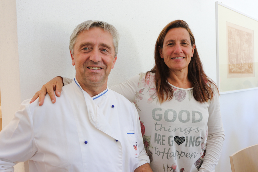 Chef with Caterina Dei :  : Christopher Davies Photography